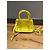 Mini borsa in pelle Saffiano Prada Giallo - vista 14
