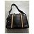 Mallette en cuir MCM Marron foncé - vue 4