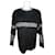 Schwarzer FF-Logo-Strickpullover von Fendi  - Ansicht 1