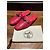 Zapatillas de cuero rosa Oz de Hermès - vista 10