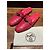 Zapatillas de cuero rosa Oz de Hermès - vista 8