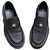 Mocassini Biggie Medusa Versace in pelle nera Nero