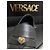 Mocassini Biggie Medusa Versace in pelle nera Nero - vista 6
