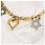Splendida collana DOLCE & GABBANA dorata con charms portafortuna Multicolore D'oro - vista 11