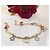 Splendida collana DOLCE & GABBANA dorata con charms portafortuna Multicolore D'oro - vista 3