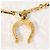 Splendida collana DOLCE & GABBANA dorata con charms portafortuna Multicolore D'oro - vista 4