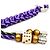 Charm LV Musketone Louis Vuitton Porpora Cachi - vista 3