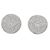 Brincos de diamante Circle 1837 da Tiffany & Co.
