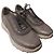 Sneakers Argento Geox con Strass Grigio