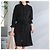 Autre Marque Halbpolyester-Jumpsuit mit geraffter Taille URBAN RESEARCH ROSSO Schwarz - Ansicht 3