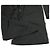 Autre Marque Halbpolyester-Jumpsuit mit geraffter Taille URBAN RESEARCH ROSSO Schwarz - Ansicht 6