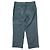 Autre Marque Pantaloni Cropped Puckering in Cotone kolor Blu Blu navy - vista 2