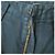 Autre Marque Pantaloni Cropped Puckering in Cotone kolor Blu Blu navy - vista 5