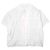 Autre Marque Camicia a colletto aperto Gather in cotone Kolor Bianco - vista 2