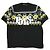 Autre Marque kolor 24SCM-N02302 Stricktop aus Baumwolle und Nylon Schwarz
