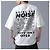 Autre Marque Camiseta de algodón Danke Schon 16OE S/S TEE NOISE Edición Limitada Blanco - vista 3