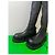 Botas altas Bottega Veneta de piel negra Negro - vista 5