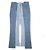 Autre Marque Pantalones de denim FLARE Danke Schon reDNM+1 Azul