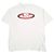 Autre Marque Camiseta de algodão SSZ OVAL Limited Branco