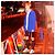 Autre Marque bukht WORK JACKET Nylon Work Jacket Blue - view 3