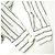 Autre Marque Camicia in cotone a righe con lacci EQUIPMENT Bianco Blu navy - vista 5