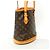Borsa Tote Bucket PM Monogram Louis Vuitton Marrone - vista 2