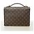 Borsa Monceau 28 Monogramma Louis Vuitton Marrone - vista 13