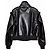 Giacca bomber Jijil in ecopelle nera Nero - vista 2