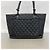 Chanel Cambon Lammleder Tote Bag Schwarz Weiß - Ansicht 13