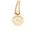 Collier Pendentif Chopard Happy Diamonds en Or Rose (18K) - vue 4