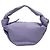 Knot Bolsa mini de couro de bezerro roxa com nó duplo Bottega Veneta Roxo