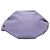 Knot Bolsa mini de couro de bezerro roxa com nó duplo Bottega Veneta Roxo - vista 3