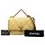 Chanel Giallo Medio Pelle di Agnello 19 Flap Senape - vista 8