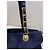 Borsa Tote Medusa Sun in nylon nero Gianni Versace - vista 3