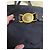 Borsa Tote Medusa Sun in nylon nero Gianni Versace - vista 4