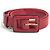 Chanel Vintage Große CC Logo Coco Mark Tasche Rot - Ansicht 11