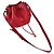 Borsa a spalla in pelle rossa Gucci Rosso - vista 10