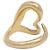Anello Open Heart Elsa Peretti di Tiffany & Co. D'oro - vista 3