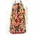 Borsa Neverfull GM Monogram Graffiti Louis Vuitton Marrone Arancione - vista 4