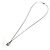 Collar Péndulo de Diamante en Oro Blanco de 18K Louis Vuitton Plata - vista 5