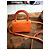 Borsa mini Hourglass con manico superiore di Balenciaga Arancione - vista 3