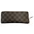 Cartera Clemence Damier Larga de Louis Vuitton Castaño Rosa Damier ebene - vista 2