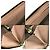 Cartera Clemence Damier Larga de Louis Vuitton Castaño Rosa Damier ebene - vista 9