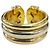 Anello 2C tricolore di Cartier D'oro - vista 4