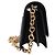 Alaïa BAG ALAIA LE PAPA SMALL AA1S01418CA212 IN PELLE NERA Nero - vista 3