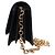 Alaïa BAG ALAIA LE PAPA SMALL AA1S01418CA212 IN PELLE NERA Nero - vista 4