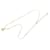 Christian Dior Collana Logo CD Dior D'oro Metallico - vista 4