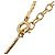 Christian Dior Collana Logo CD Dior D'oro Metallico - vista 5