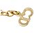 Christian Dior Collana Logo CD Dior D'oro Metallico - vista 6