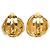 Pendientes Coco Mark de Chanel Dorado Metálico - vista 3
